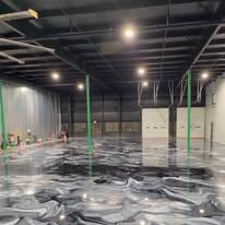 All About Epoxy floor project